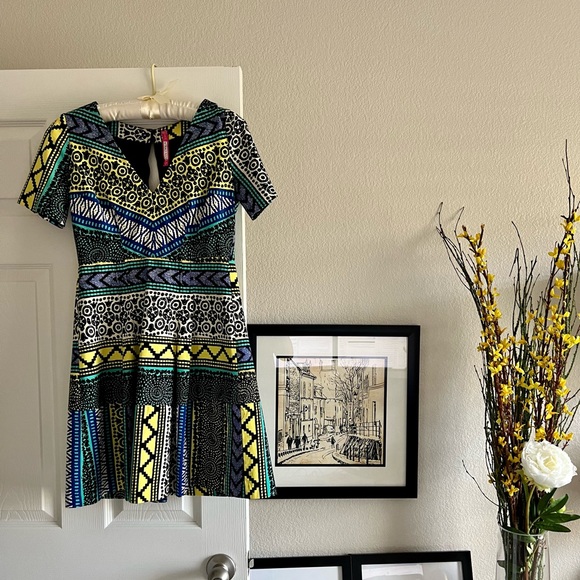 Plenty by Tracy Reese Anthropologie New Moon Dress | 0 | Multi - Picture 4 of 6